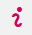 Screenshot of the help button (Icon i)